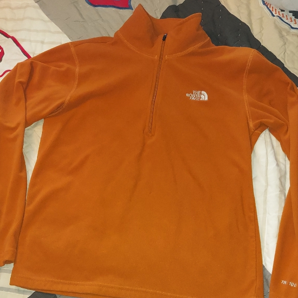 The North Face Boy's Rust Zip-Up Fleece